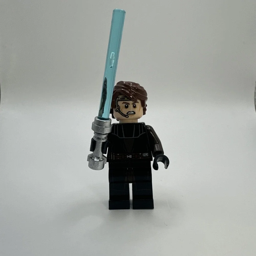 LEGO Star Wars Minifigure - Anakin Skywalker, Black Legs Headset sw0939 75214